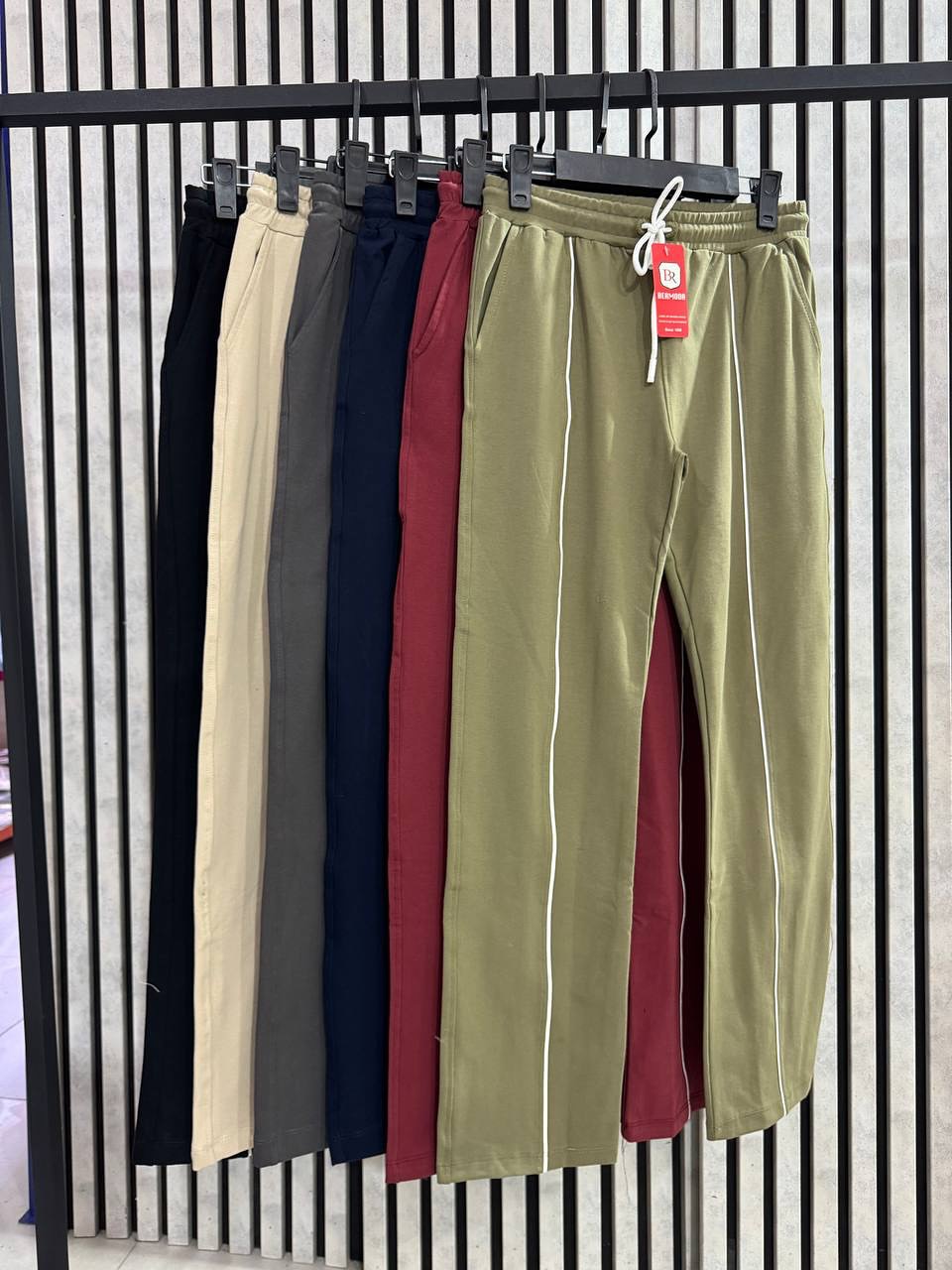 شلوار راسته مغزی جنس پنبه گلکسی سایز ۳۶ تا ۴۰