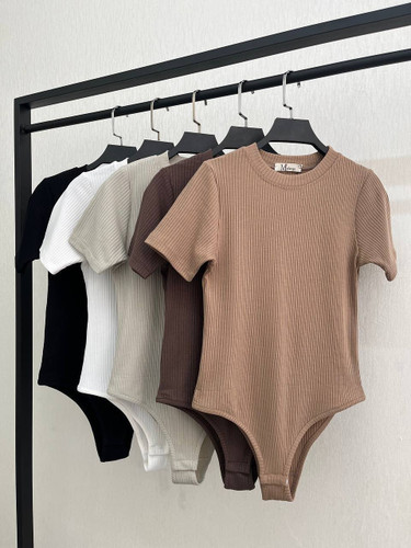 بادی نیم آستین جنس کبریتی فری سایز ۳۶تا۴۴