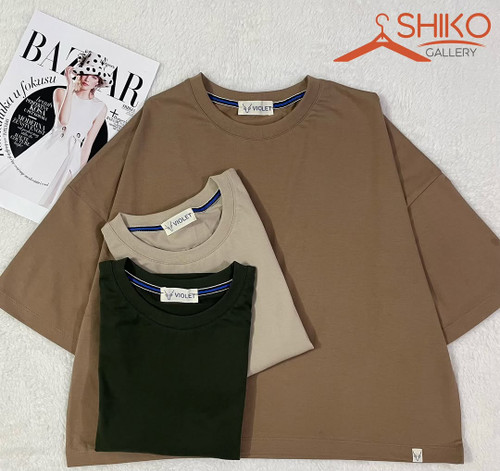 تیشرت ساده پنبه ۱۰۰ درصد فری سایز ۳۶تا۴۴