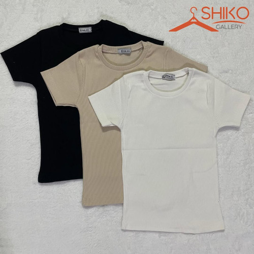 تیشرت بیسیک فری سایز ۳۶تا۴۲ جنس کبریتی