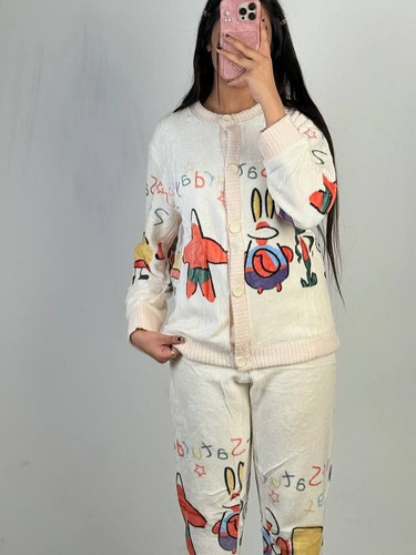 ست دو تیکه تدی گرم بالا فانتزی پاتریک فری سایز ۳۶تا۴۶